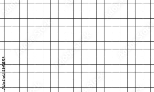 Square geometric grid pattern. Millimetric plotter paper.