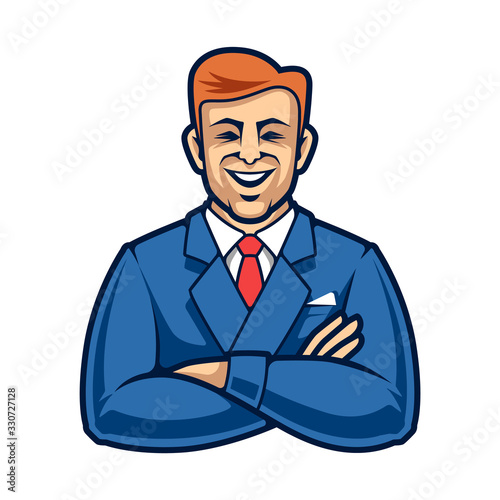 Businessman Vector Character