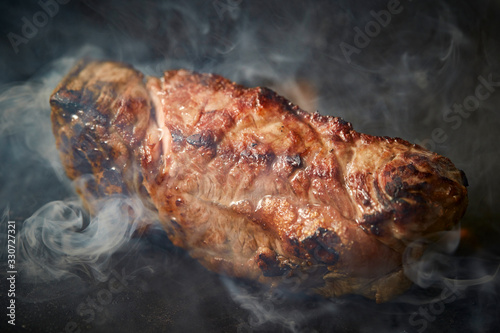 Slika na platnu meat on grill