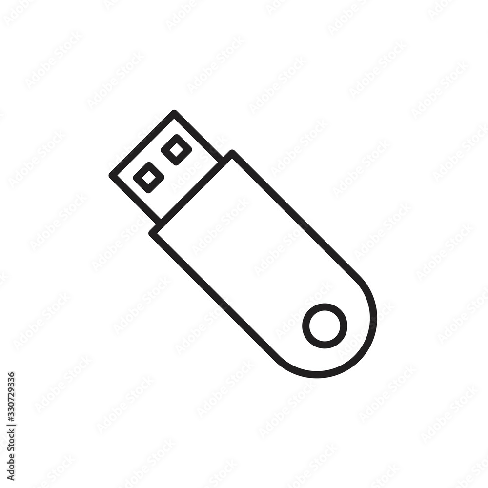 Flashdisk icon template black color editable. Flashdisk icon symbol Flat vector illustration for graphic and web design. Flashdisk icon template black color editable. Flashdisk icon symbol Flat vector illustration for graphic and web design.