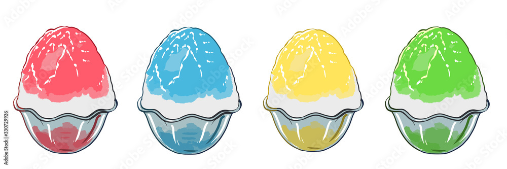 Fototapeta premium かき氷