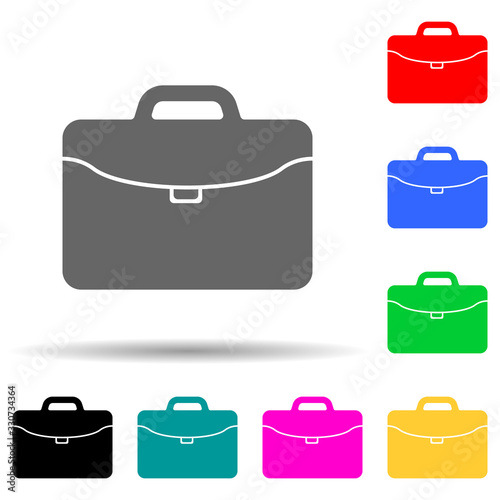 diplomat multi color style icon. Simple thin line, outline vector of web icons for ui and ux, website or mobile application