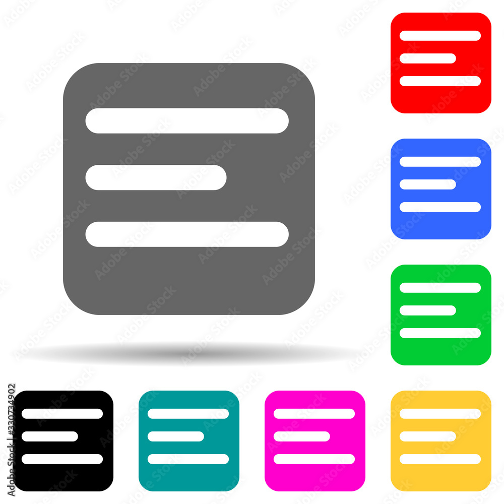 entry multi color style icon. Simple thin line, outline vector of web icons for ui and ux, website or mobile application entry multi color style icon. Simple thin line, outline vector of web icons for ui and ux, website or mobile application