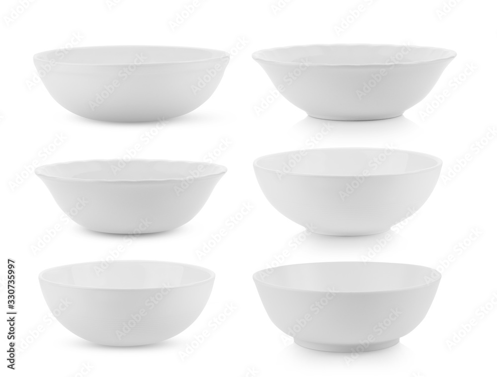 white bowl on white background white bowl on white background