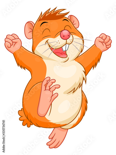 Happy hamster