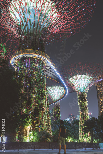 Photography Singapore at night