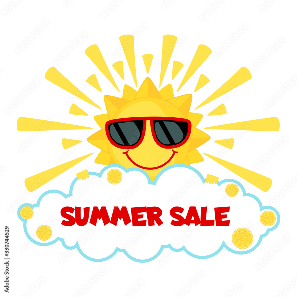 hello summer rock n roll poster. summer party design template hello summer rock n roll poster. summer party design template