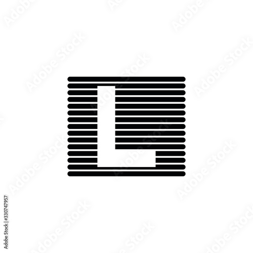LL L logo icon design template