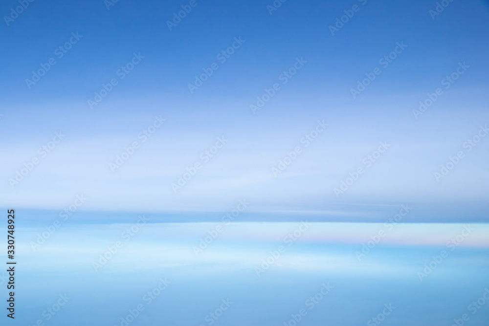 Clear blue sky with white cloud background Clear blue sky with white cloud background