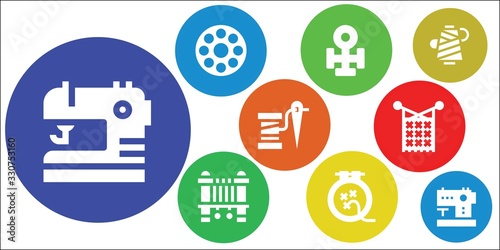 spool icon set
