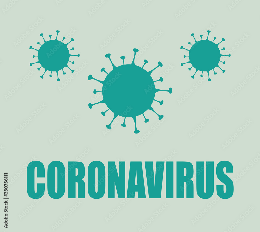 Fototapeta premium Covid-19 Coronavirus Vector illustration. 