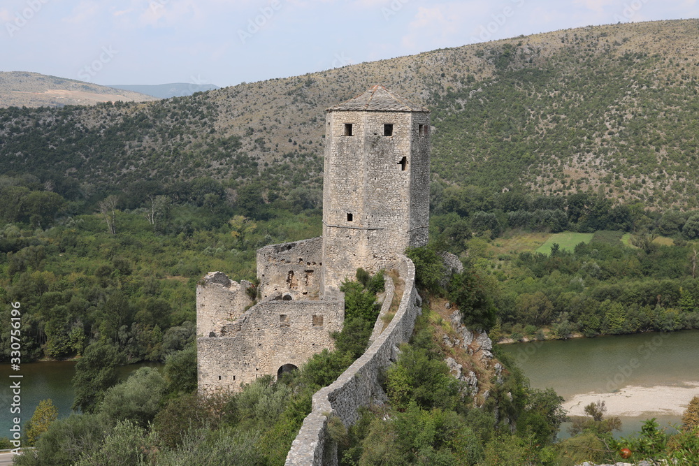 Pocitel Castle in Bosnia and Herzegovina