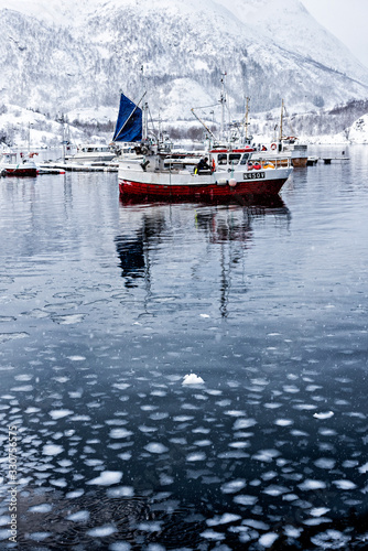 Ship and Lofoten