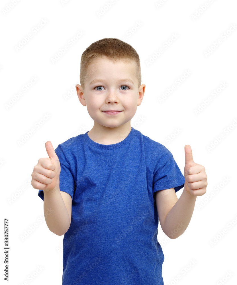 Portrait of happy little boy Portrait of happy little boy