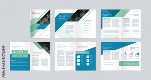 template layout design with cover page for company profile, annual report, brochures, flyers, presentations, leaflet, magazine, book .and a4 size scale for editable.