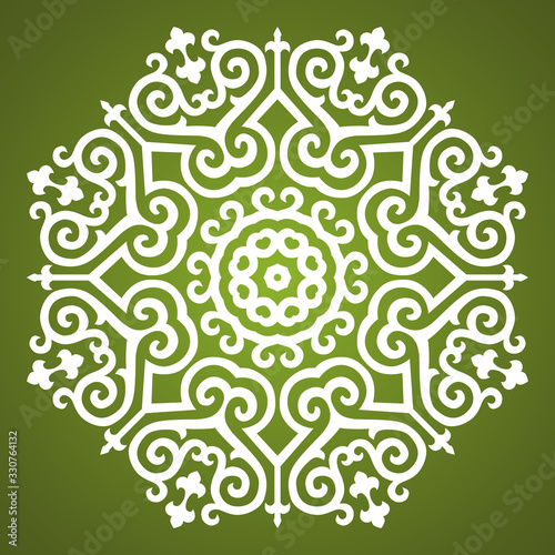 Caucasian ornament symbol