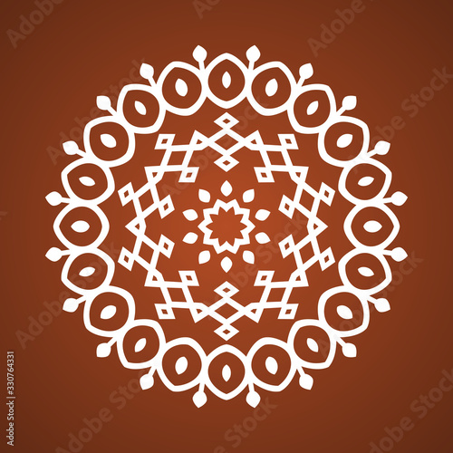 Caucasian ornament symbol