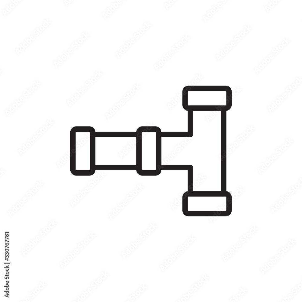 Pipeline icon template black color editable. Pipeline icon symbol Flat vector illustration for graphic and web design. Pipeline icon template black color editable. Pipeline icon symbol Flat vector illustration for graphic and web design.