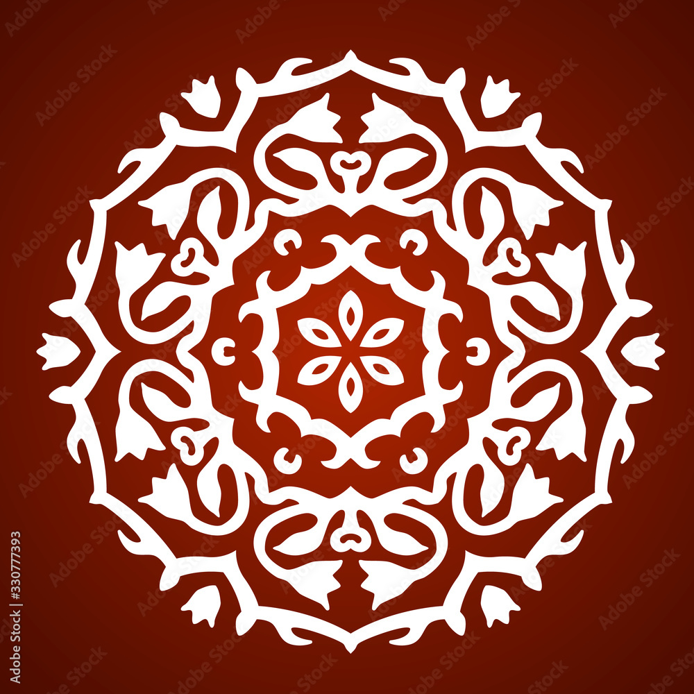 Caucasian ornament symbol Caucasian ornament symbol