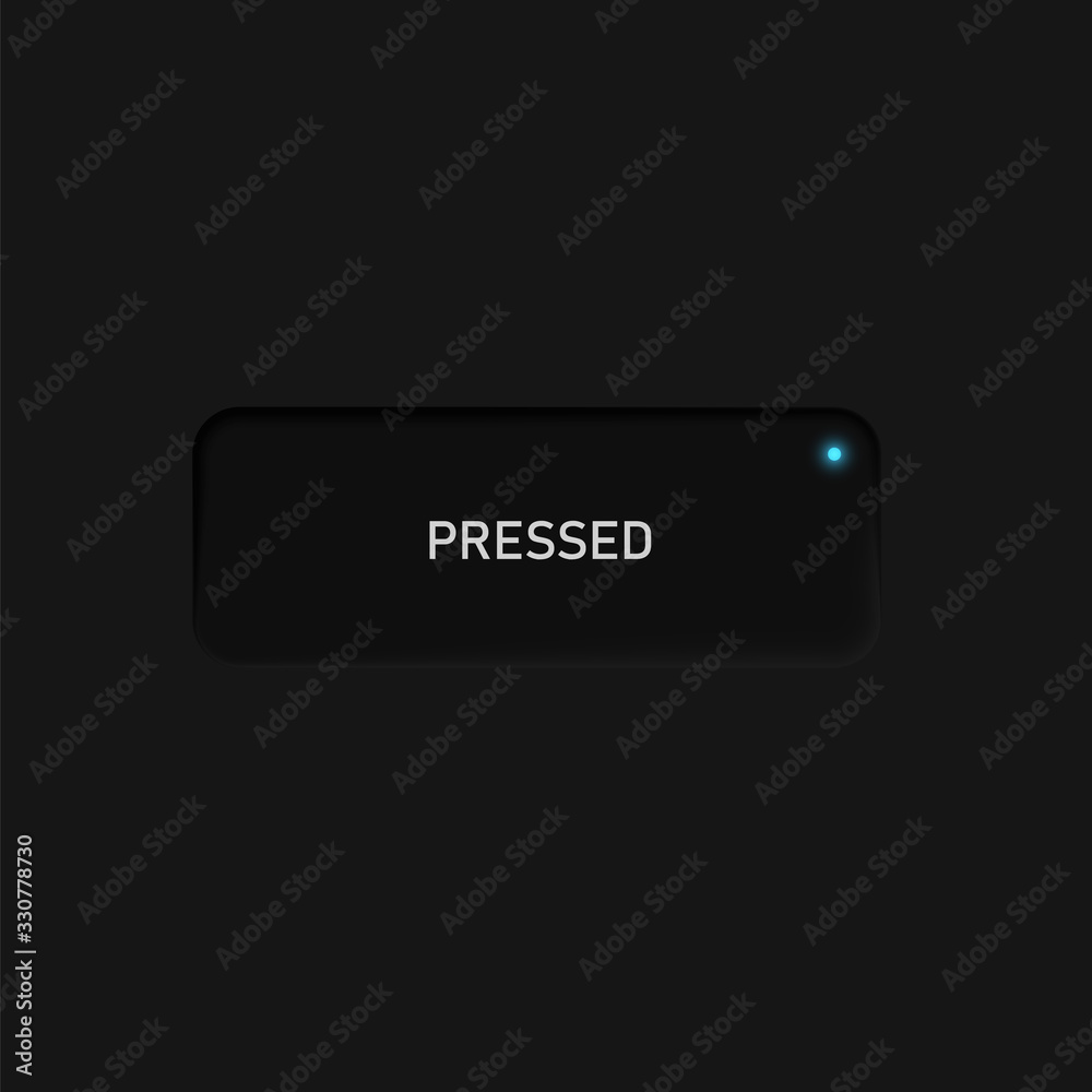 Very high detailed black user interface button for websites and mobile apps, vector illustration Very high detailed black user interface button for websites and mobile apps, vector illustration