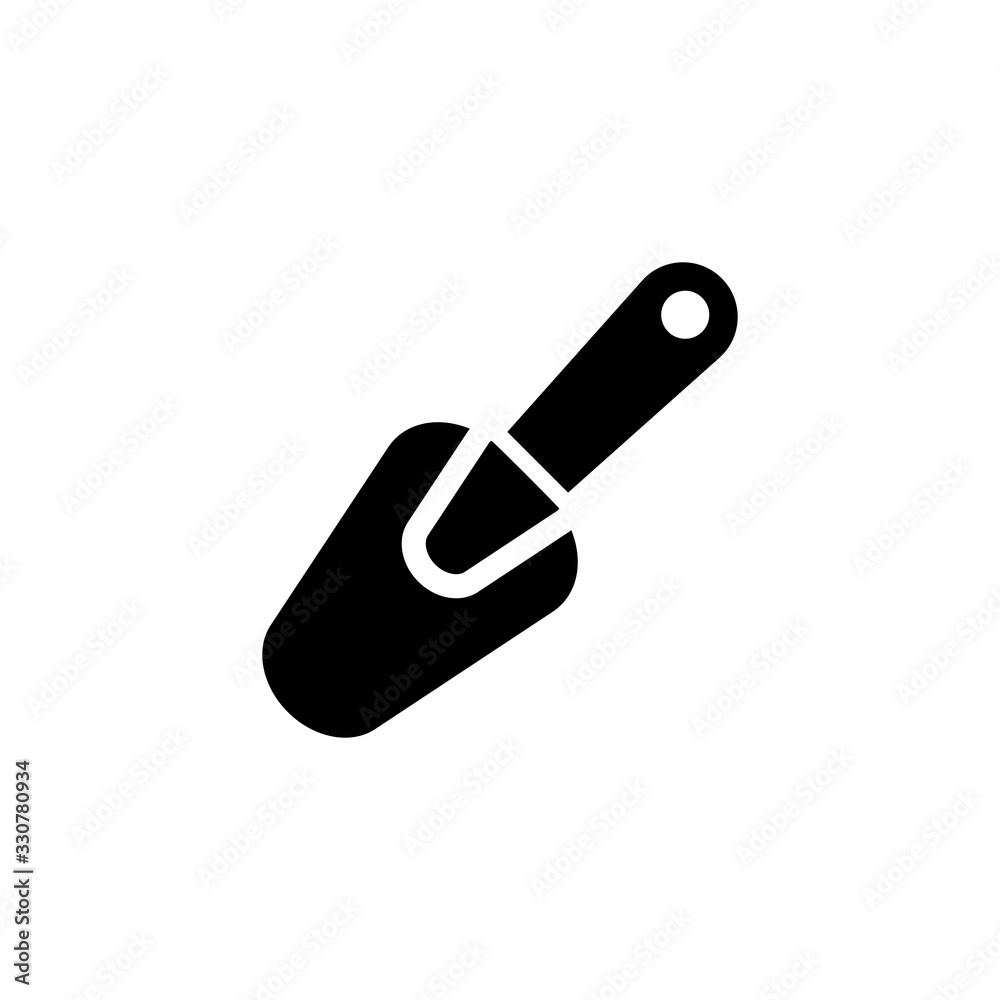 Mini Trowel, Gardening Tool, Shovel Flat Vector Icon Mini Trowel, Gardening Tool, Shovel Flat Vector Icon
