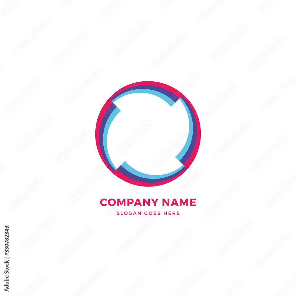 Creative lens shutter vector logo icon design template. Abstract logotype concept element sign shape. Creative lens shutter vector logo icon design template. Abstract logotype concept element sign shape.