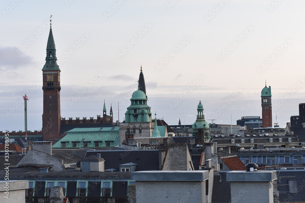 Naklejka premium Copenague, Dinamarca