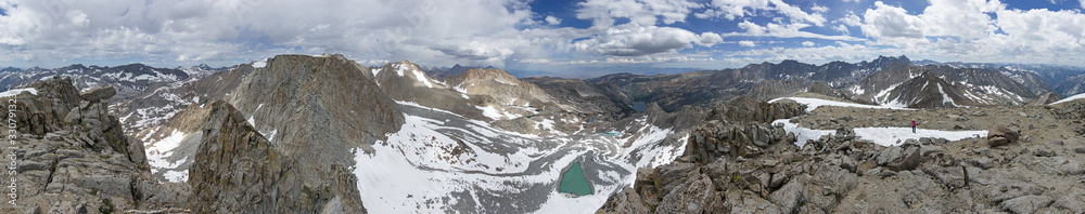 360 Degree Mount Gilbert Summit Panorama