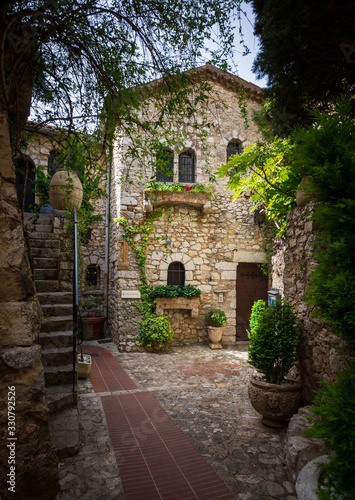 Fototapeta Naklejka Na Ścianę i Meble -  Charming stone streets of medieval town, Eze