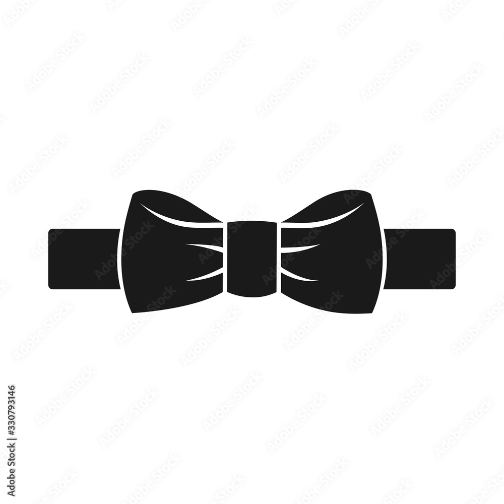 bow tie vector icon in trendy flat design bow tie vector icon in trendy flat design