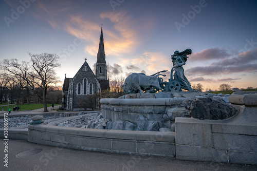 Wall Mural Copenhagen St. Alban's Church