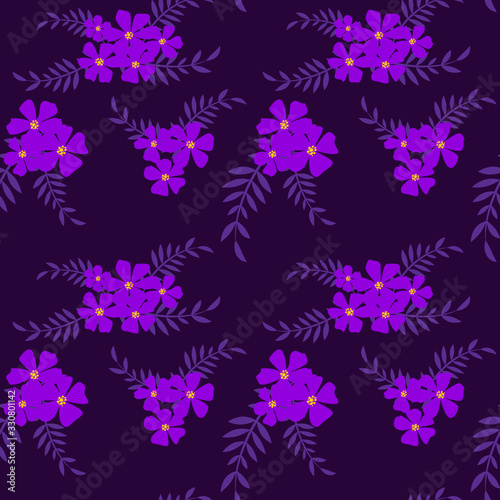 Seamless floral pattern. Background in small flowers for textiles, fabrics, cotton fabric, covers, wallpaper, print, gift wrapping, postcard, scrapbooking.