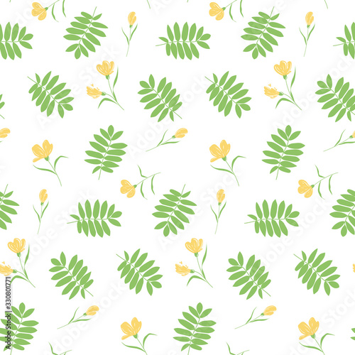 Seamless floral pattern. Background in small flowers for textiles, fabrics, cotton fabric, covers, wallpaper, print, gift wrapping, postcard, scrapbooking.