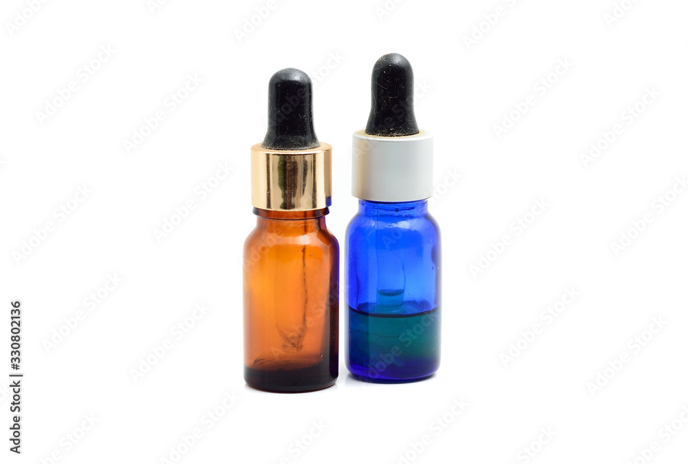 Essence oil, zen stone and calamansi in spa concept Essence oil, zen stone and calamansi in spa concept
