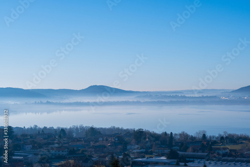 Villa Tatti  garden and lake view series. Comerio  Lake Varese Italy.