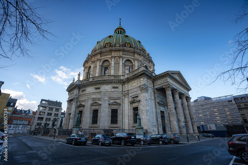 Canvas Print Copenhagen Frederik's Church