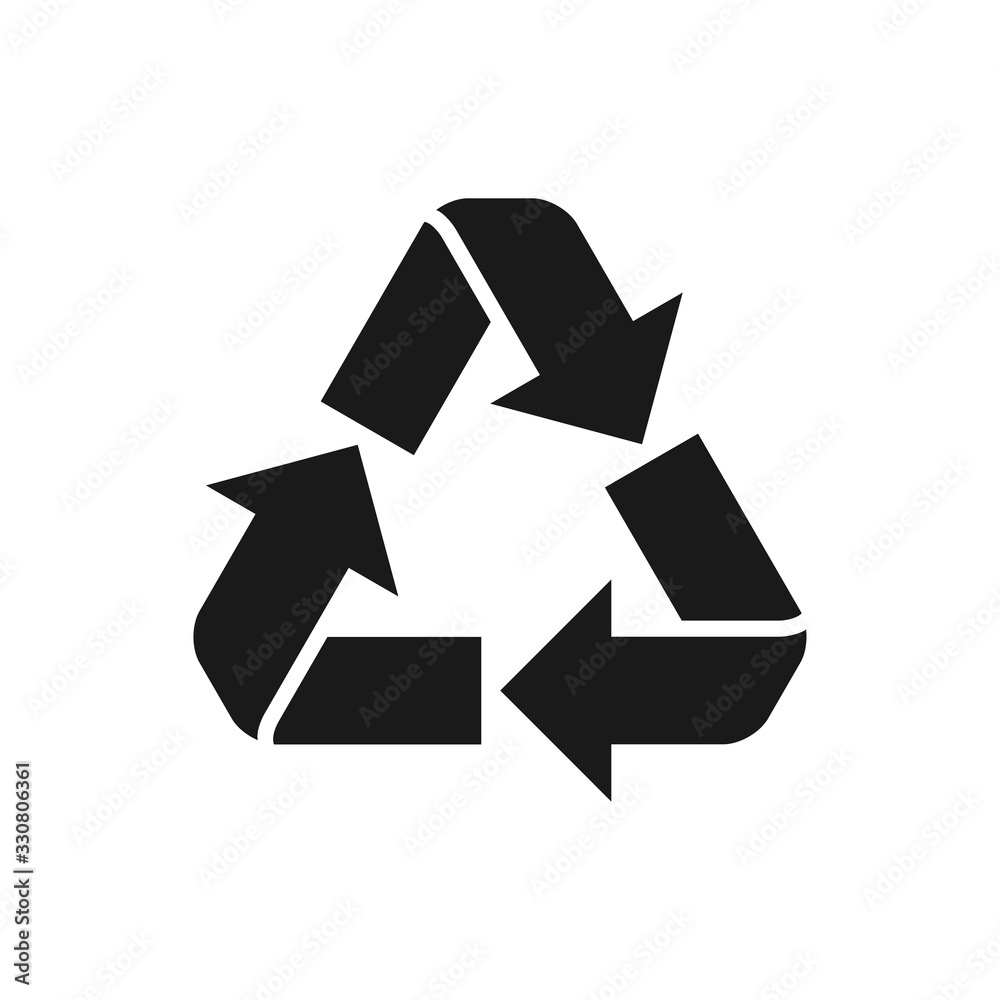recycle vector icon, flat design best recycle icon recycle vector icon, flat design best recycle icon