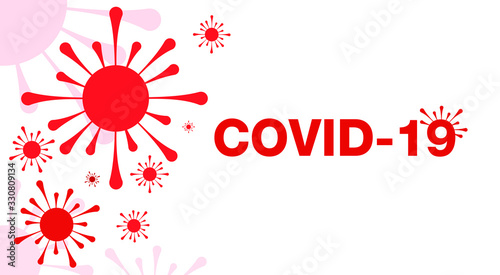 Coronavirus abstract background. Medical Genetics Bacteriological Microorganism.