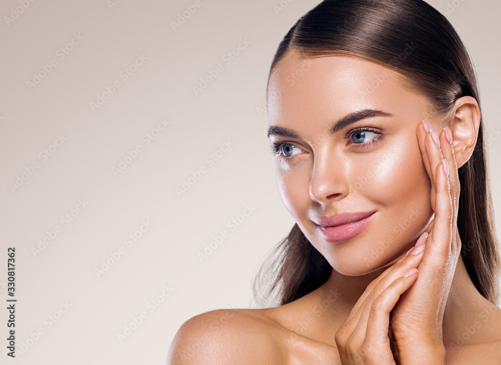 Beautiful woman face skin care healthy beautyskin eyes Beautiful woman face skin care healthy beautyskin eyes