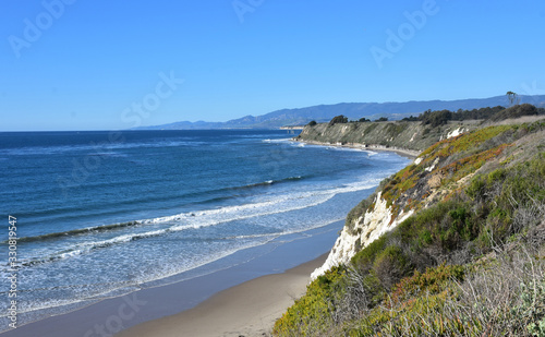 Bluffs and Sea Cliffs By Ellwood Beach photo