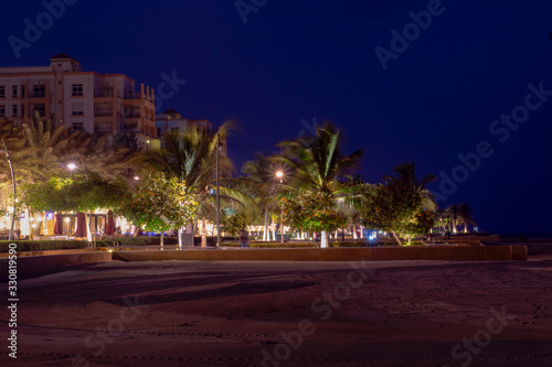 view of city at night