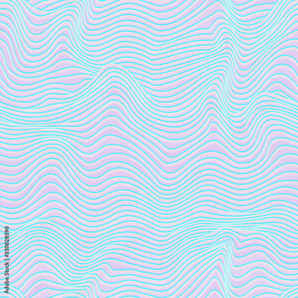 Hologram wireframe wave pattern Hologram wireframe wave pattern