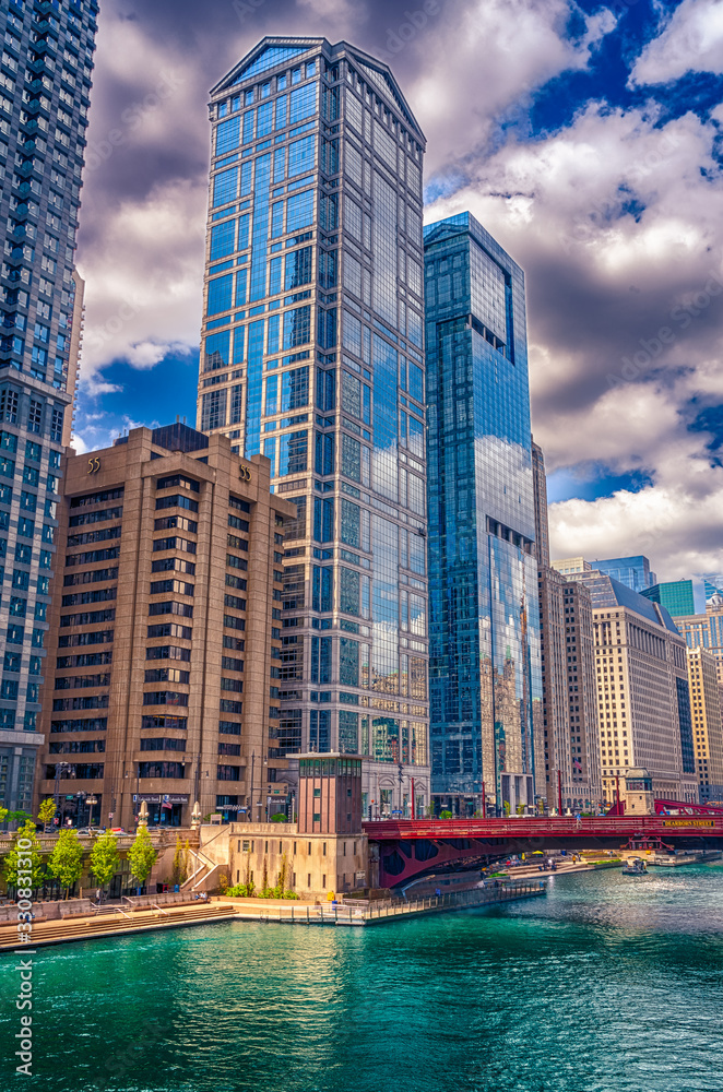 Fototapeta premium West Wacker Drive