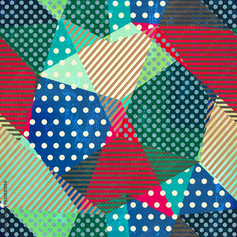 Cloth seamless pattern with grunge texture. Cloth seamless pattern with grunge texture.
