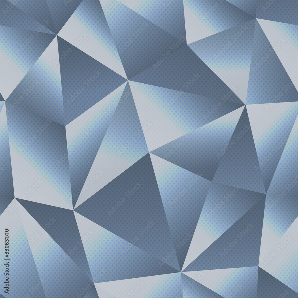 Chrome triangle seamless pattern Chrome triangle seamless pattern