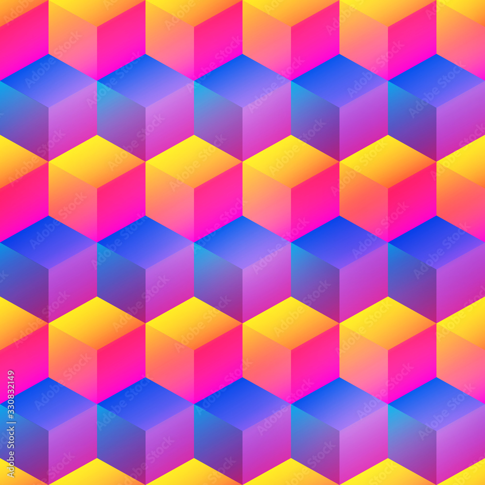 Bright square pattern Bright square pattern