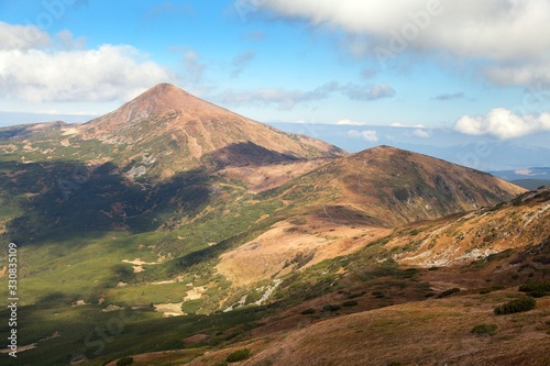 Mount Hoverla or Goverla, Ukraine Karpathian mountains