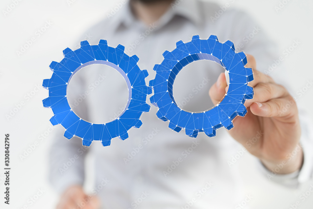 gear Technology setting concept background. gear Technology setting concept background.
