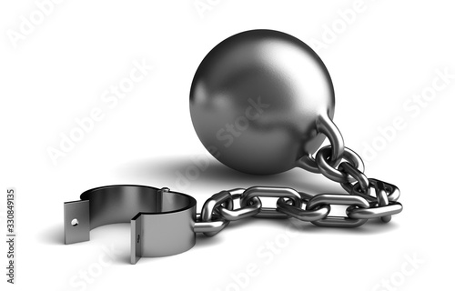 Open shackle photo