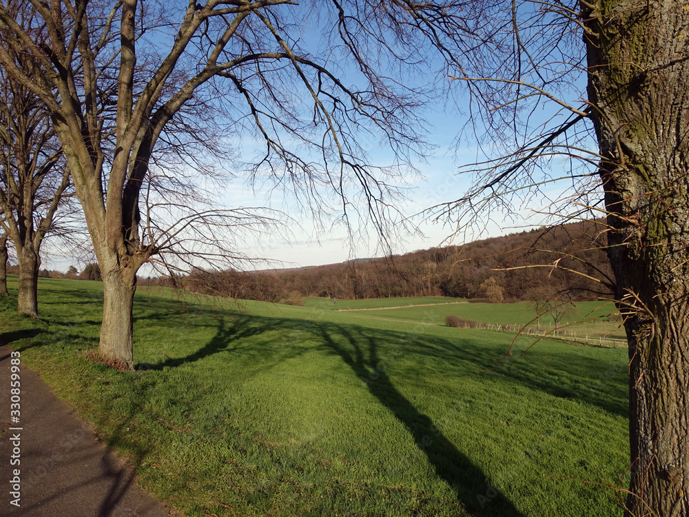 Obraz premium Naherholungsgebiet Steinbach-Tal bei Kirchheim